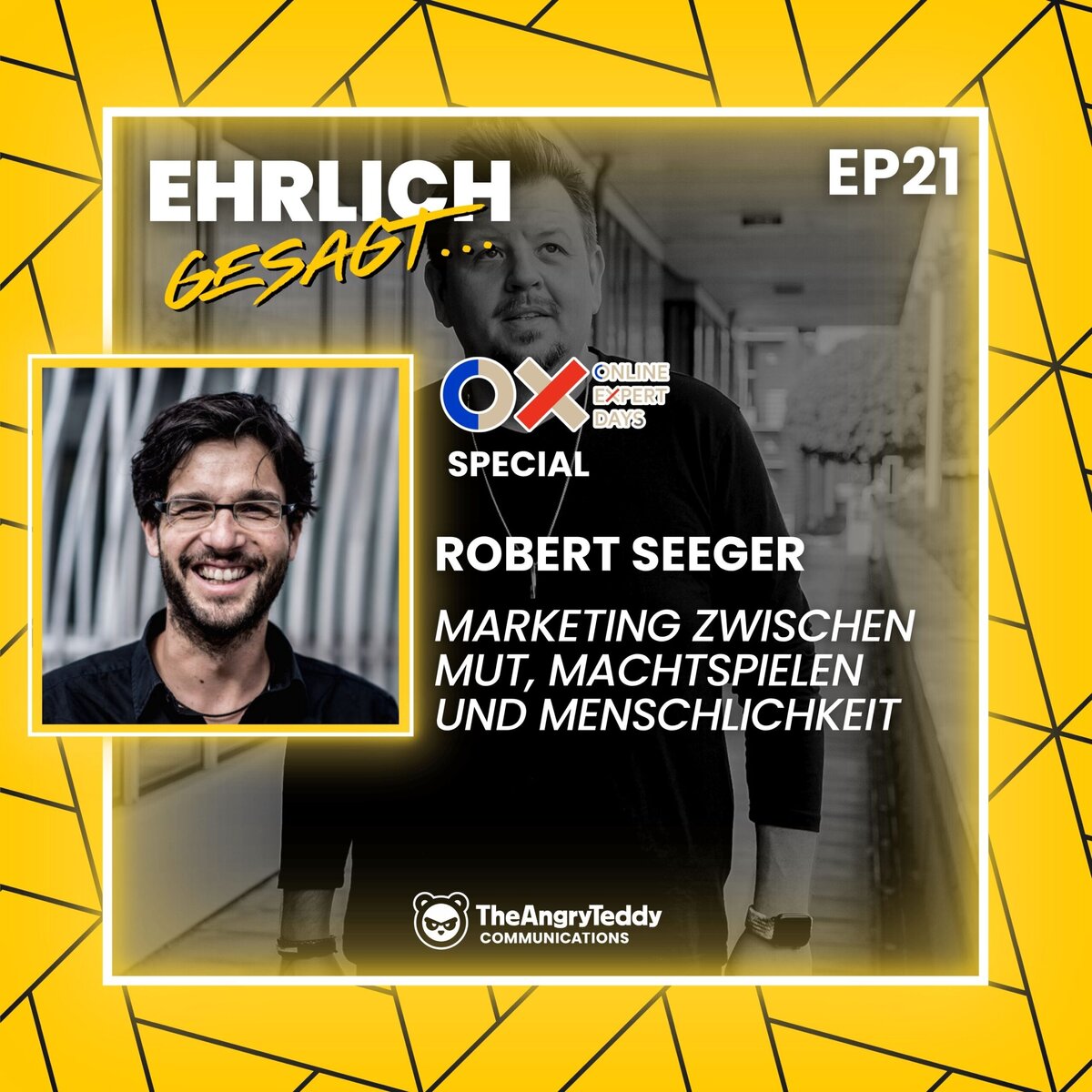 Engagiertes Interview mit Robert Seeger über Marketing, Mut, Machtspielen und Menschlichkeit.